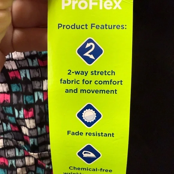 NEW- Labdu Women’s Colorful Patterned Scrub Top Pro Flex  Sz XS - Picture 6 of 11